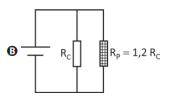 Imagem da alternativa B: Resolução comentada da questão 113 de Física do ENEM 2025 sobre circuitos elétricos e associação de resistores, com explicação passo a passo e análise das alternativas.